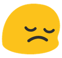 blob pensive