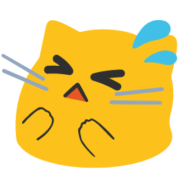 blobcat flustered